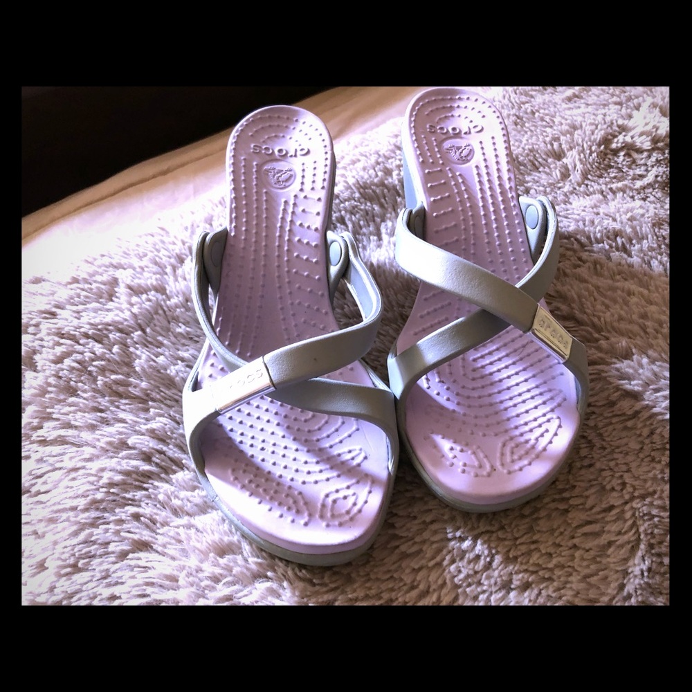 Croc Slides Great condition